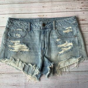 American Eagle Outfitters Distressed Jean Shorts